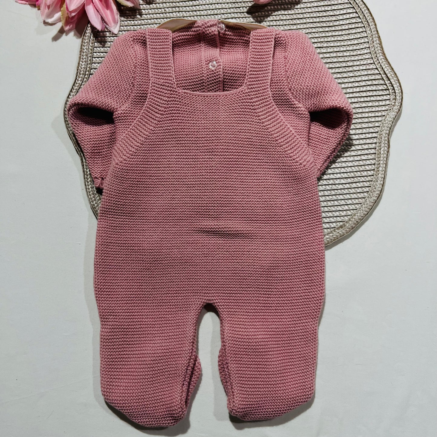 Conjunto Mimo para bebé - 1/3M - Rosa velho