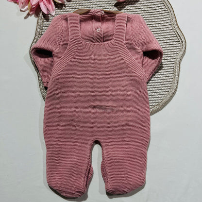 Conjunto Mimo para bebé - 1/3M - Rosa velho