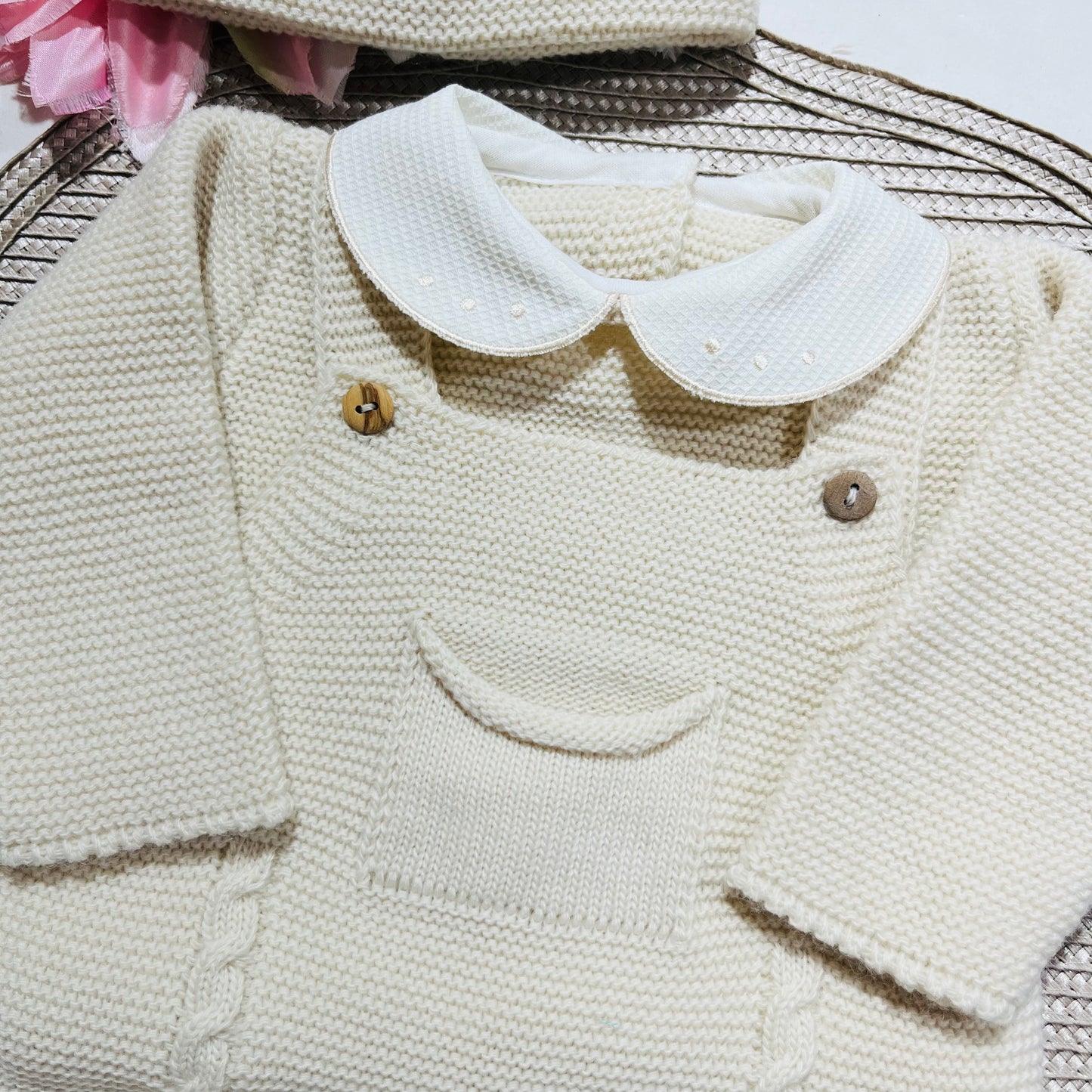 Conjunto Mimo para bebé - 1/3M - Areia