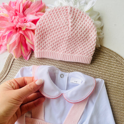 Conjunto para bebé - Fofo e body - rosa bebé