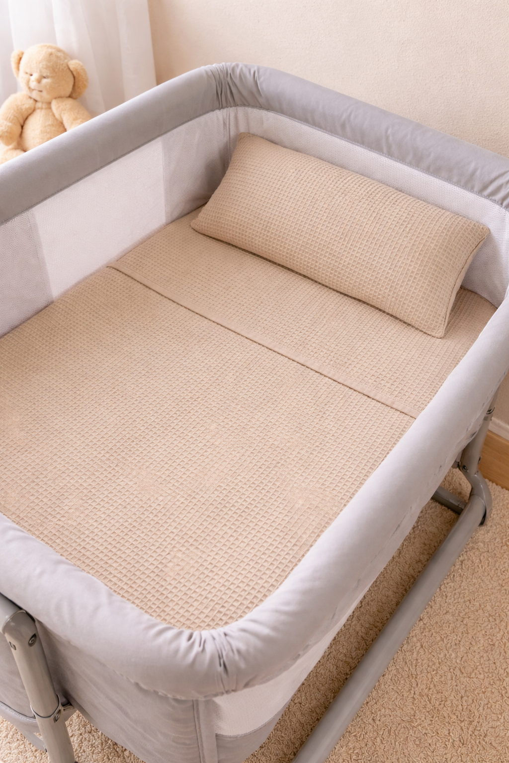 Edredom + almofada para Next 2 me - Areia