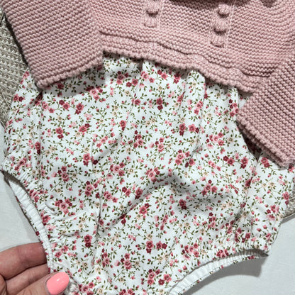 Fofo Flor para bebé - 1 aos 12M - Rosa velho