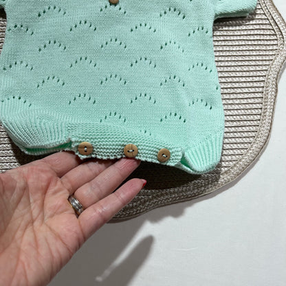 Fofo clássico para bebé menino -0/3M verde água