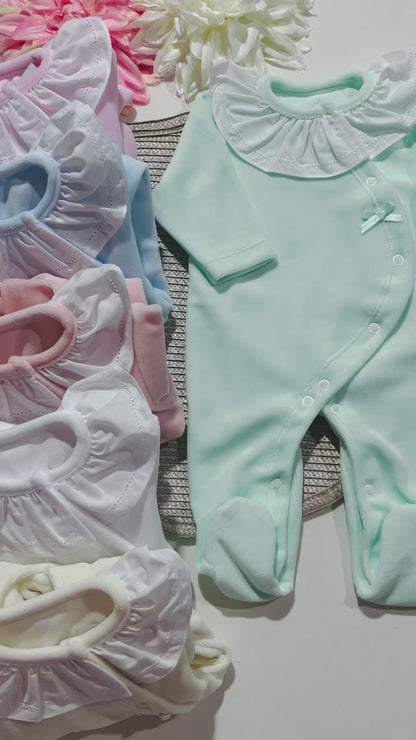 Babygrow Mimo em veludo para bebé
