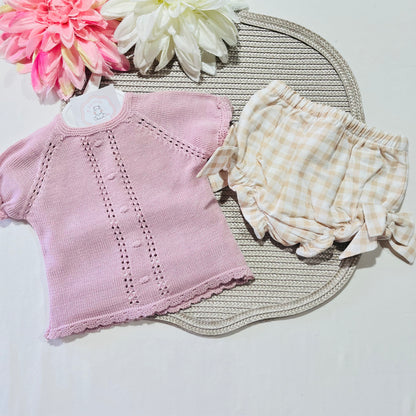 Conjunto Mari - Camisola e Tapa-fralda - 1 aos 12M