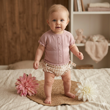 Conjunto Mari - Camisola e Tapa-fralda - 1 aos 12M