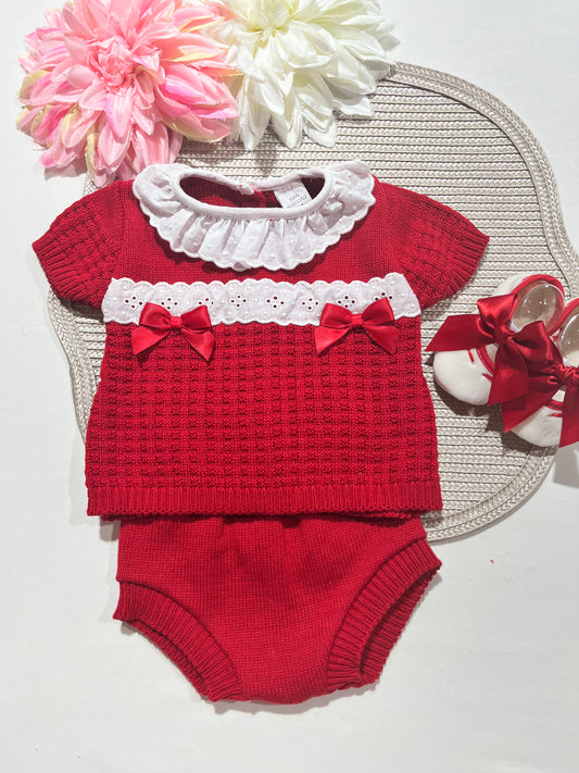 Conjunto Doce encanto para bebé -  Conjunto e sapatinhos - 1/3M