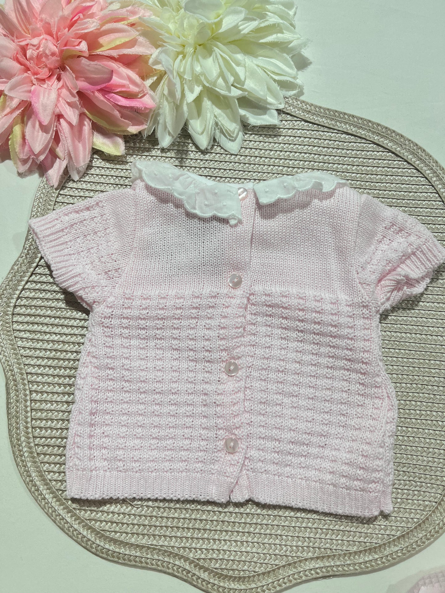 Conjunto Doce encanto para bebé -  Conjunto e sapatinhos - 1/3M