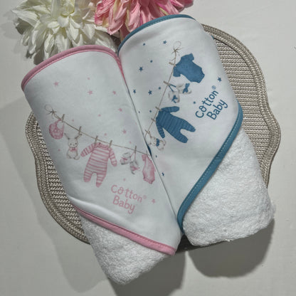 Toalha de banho  nuvem para bebé 100% algodão  - Cotton Baby