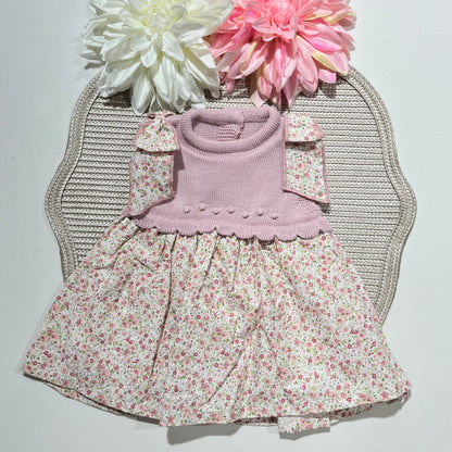 Vestido Flor  para bebé - 1 aos 18M