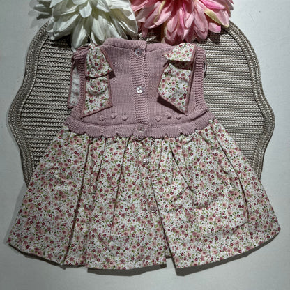 Vestido Flor  para bebé - 1 aos 18M