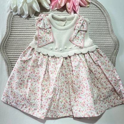 Vestido Flor  para bebé - 1 aos 18M