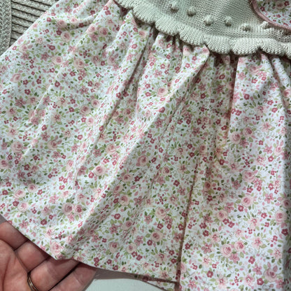 Vestido Flor  para bebé - 1 aos 18M