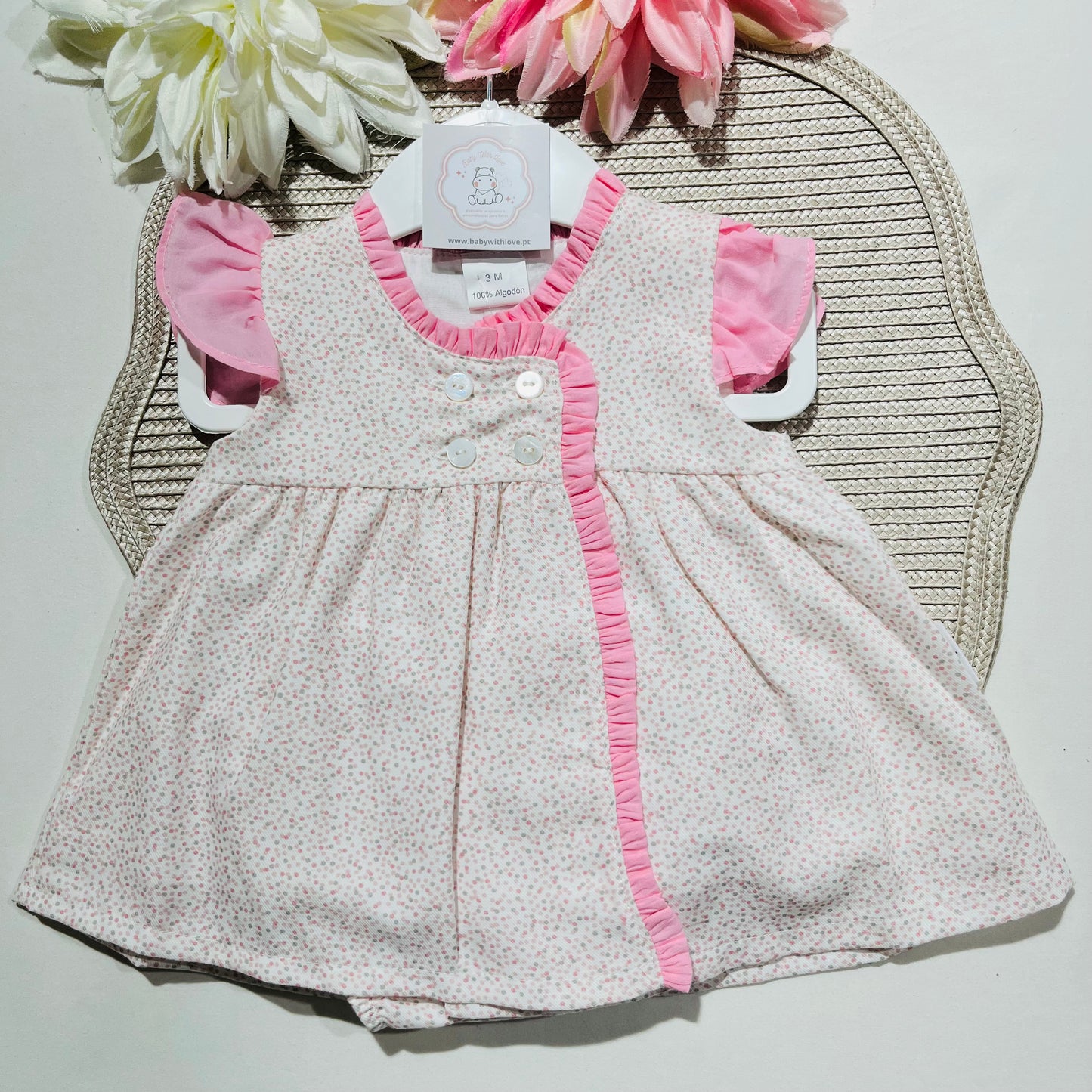 Vestido Luz para bebé - 3 aos 24M