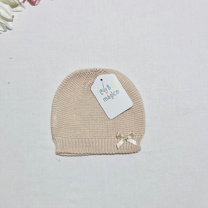 Gorro de malha bebé  - Algodão